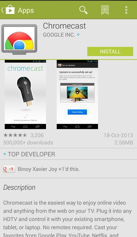 chromecast app
