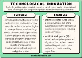 technological innovations