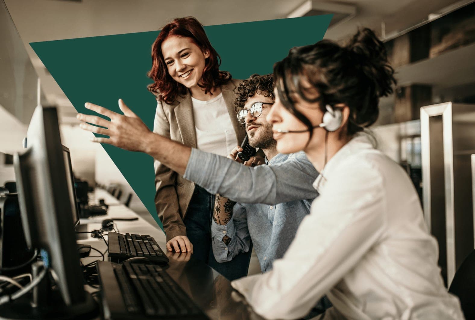 customer support team